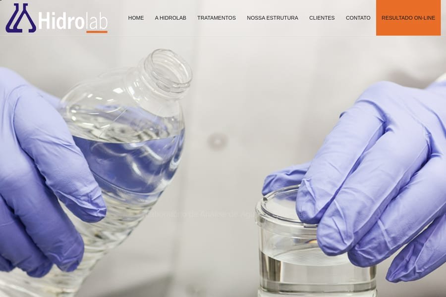Central HidroLab — Institucional + Portal